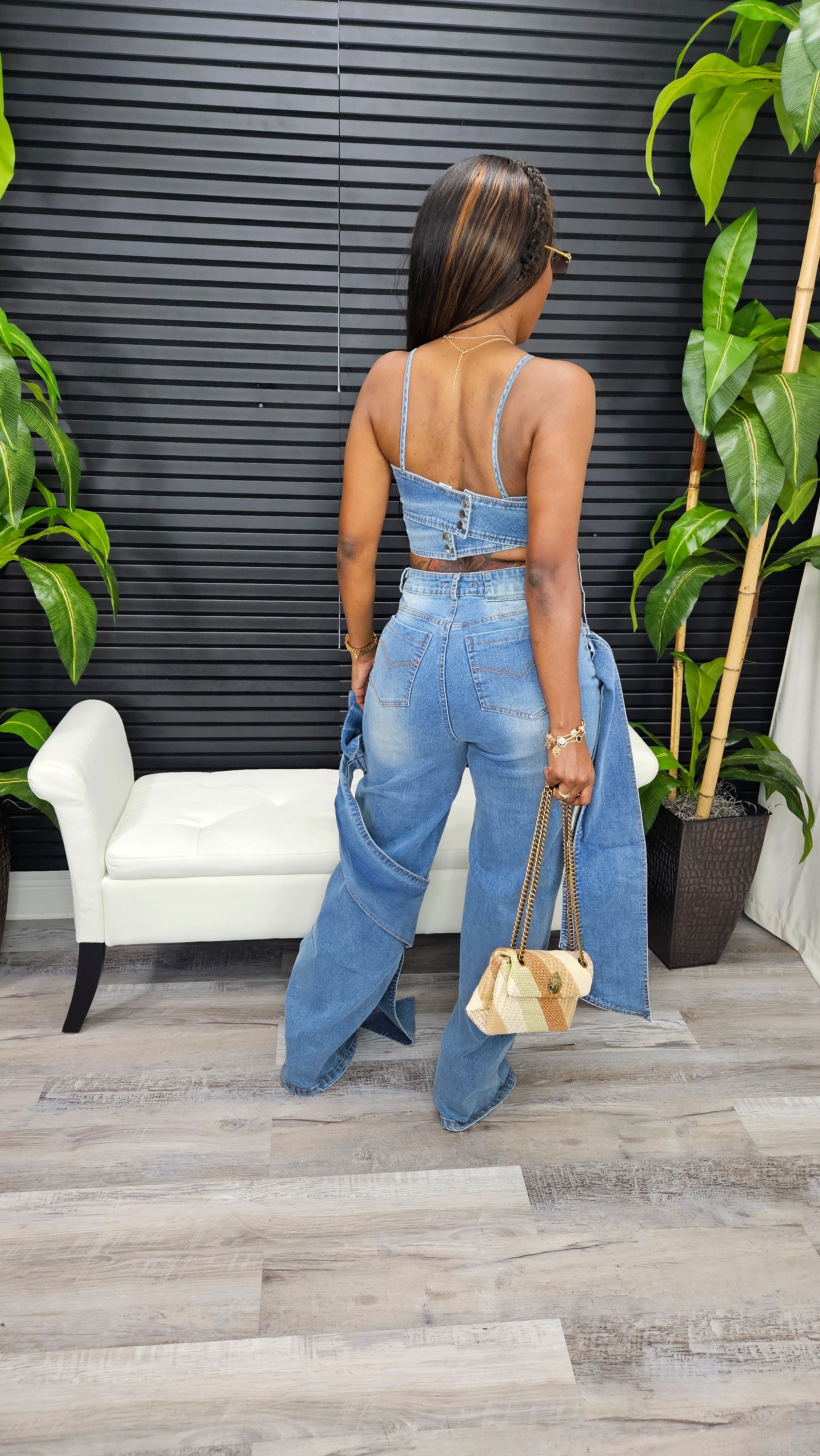Take A Bow Pants Set - Laine Collection
