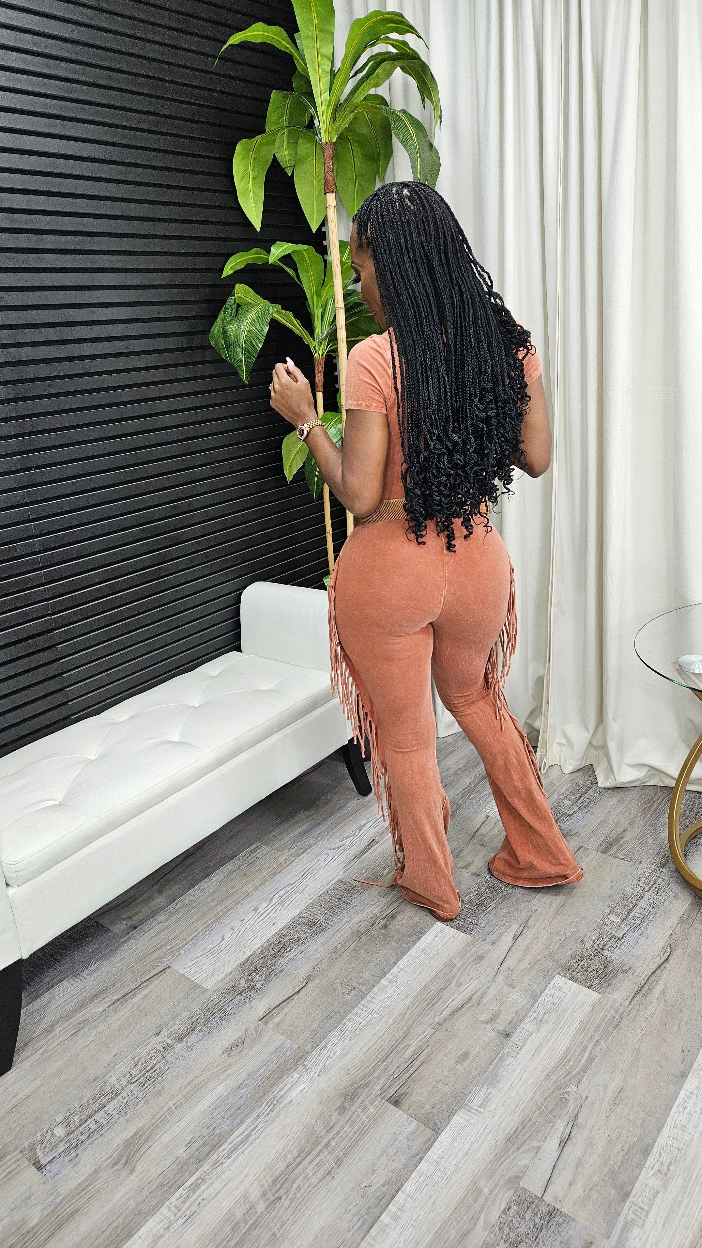 Look For Me Jumpsuits(Rust) - Laine Collection