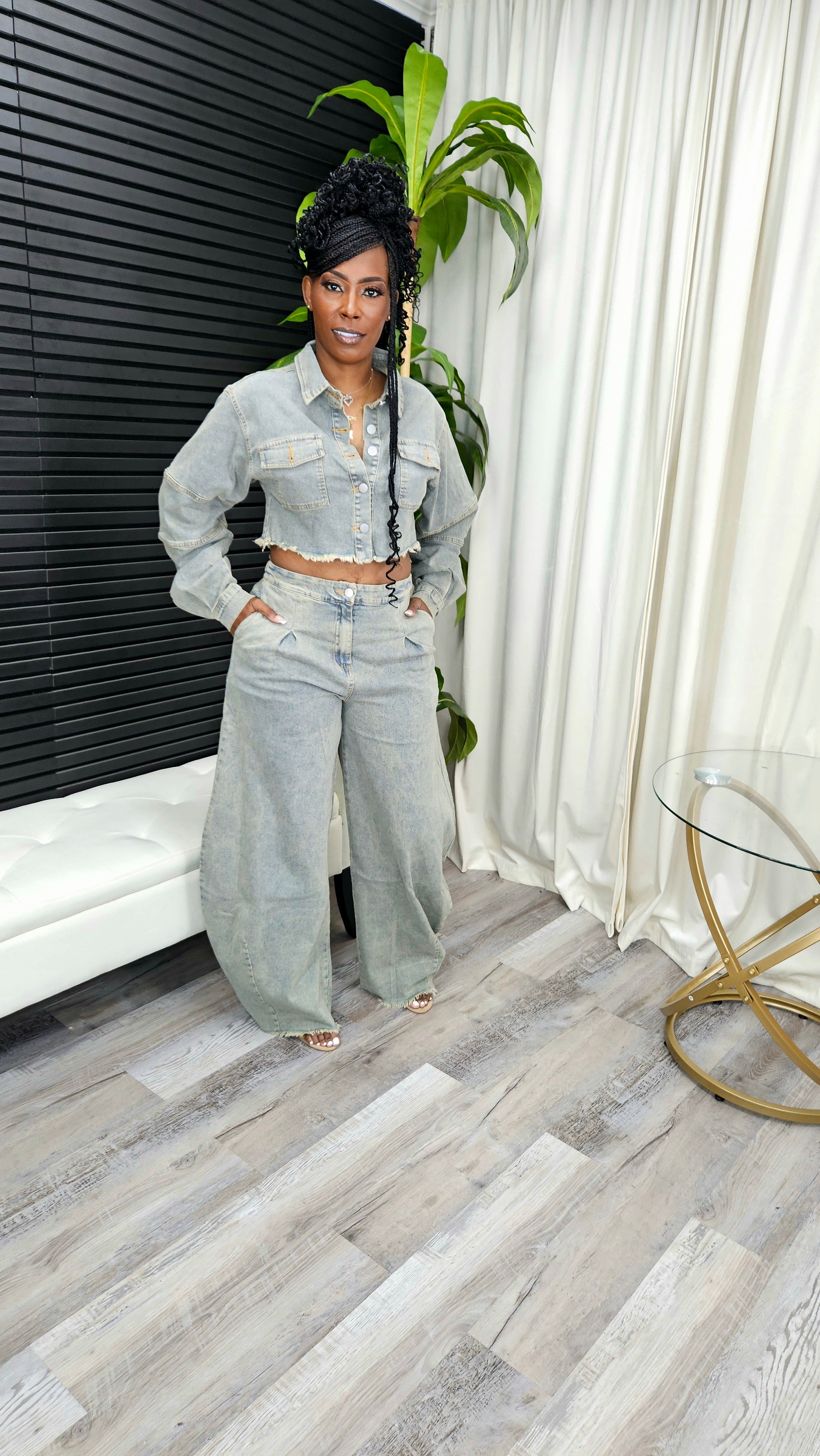 Faith In Me Pants Set - Laine Collection