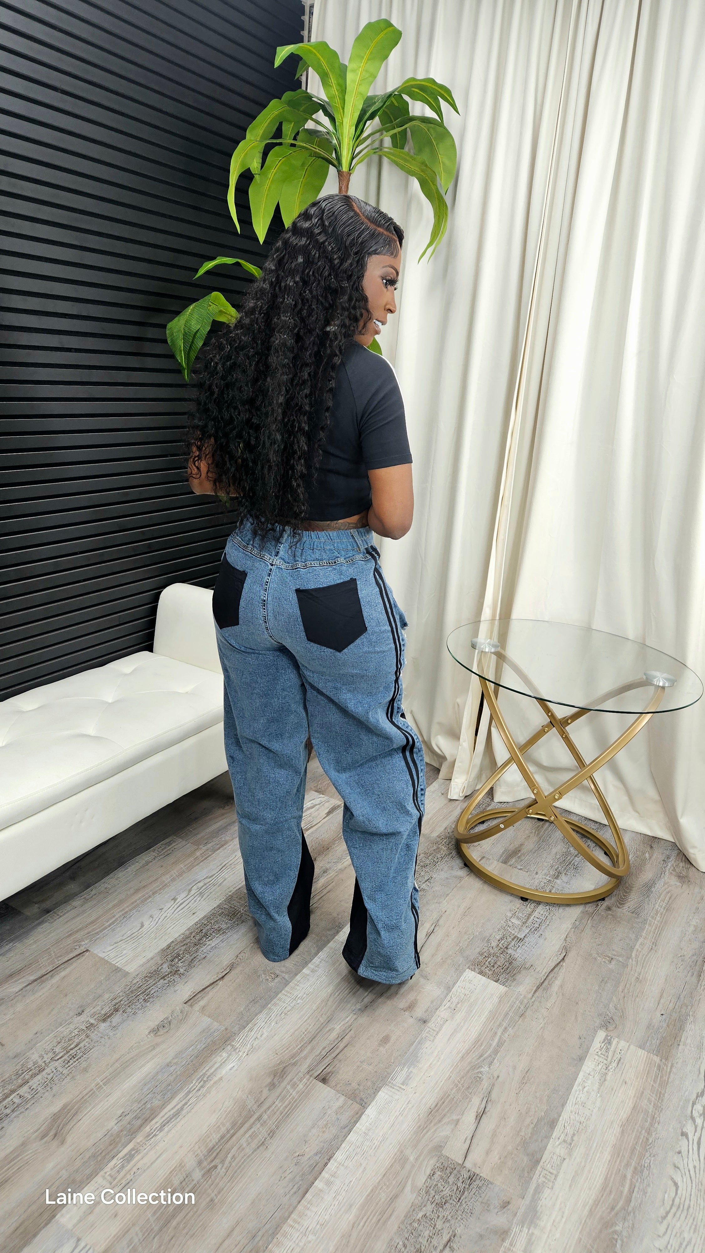 Always Standing Out Pants (Black) - Laine Collection