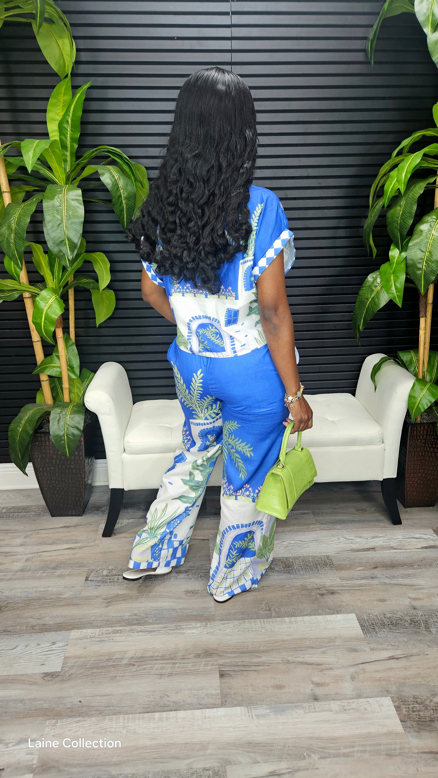 Vacation Time Pants Set - Laine Collection