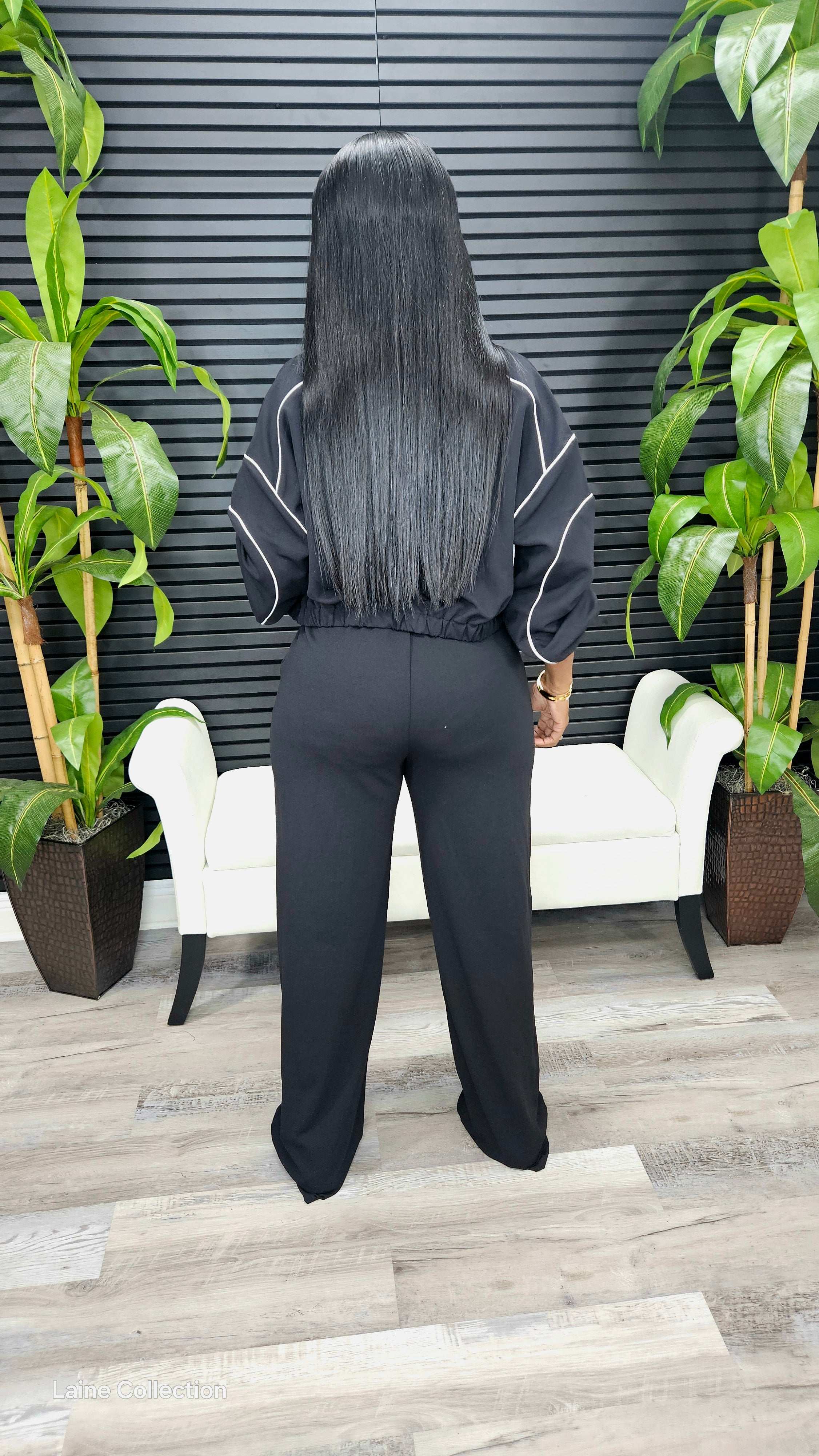 Off Limit Pants Set(Black)