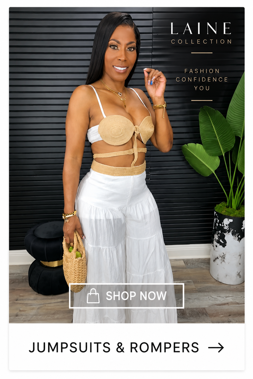 JUMPSUITS & ROMPERS