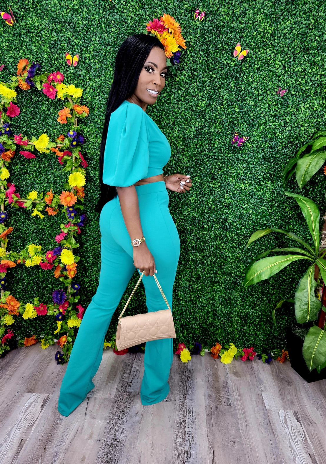 Sassy Pants Set(Fine Emerald)