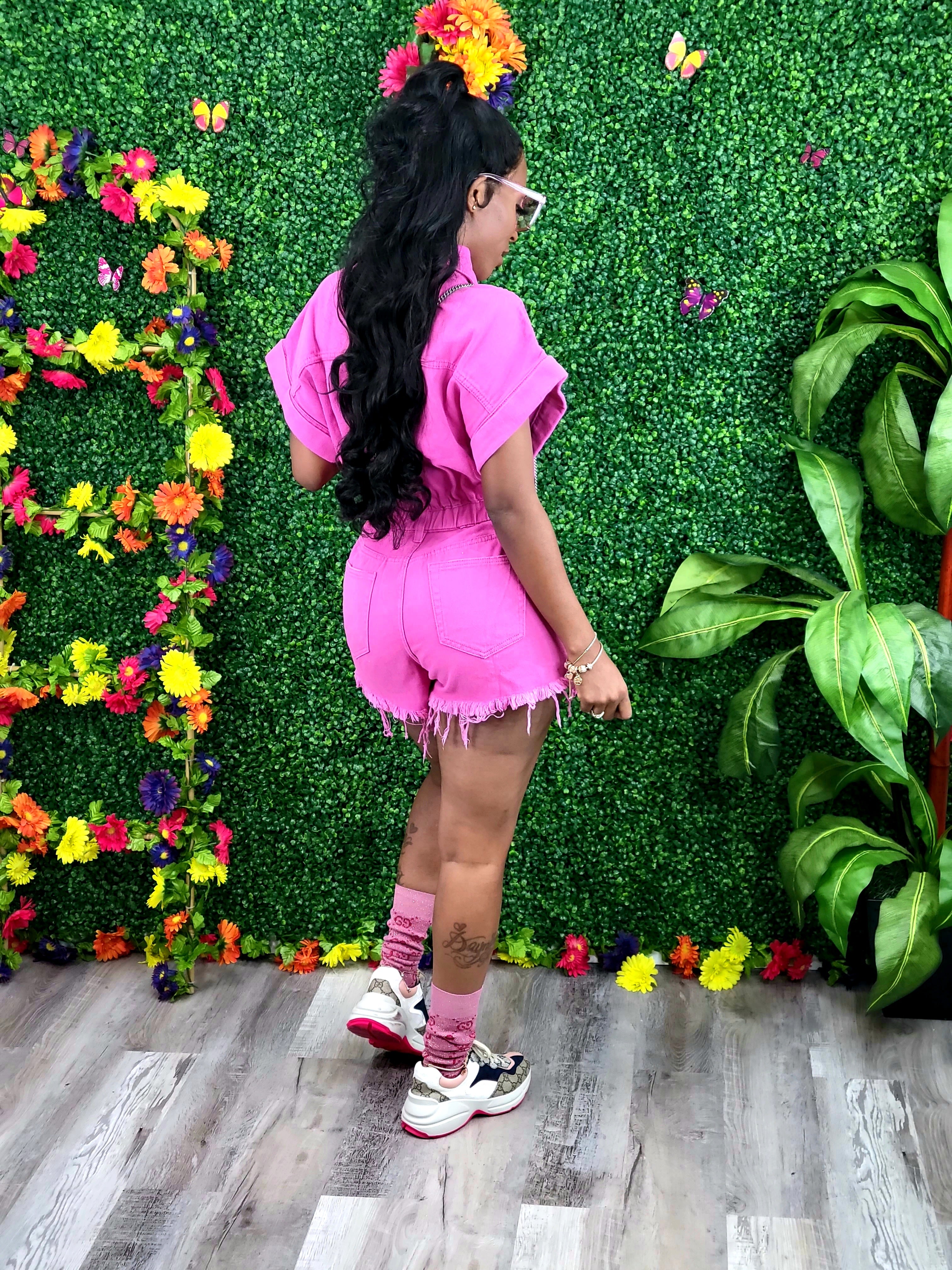 She's The Best Romper( Pink)