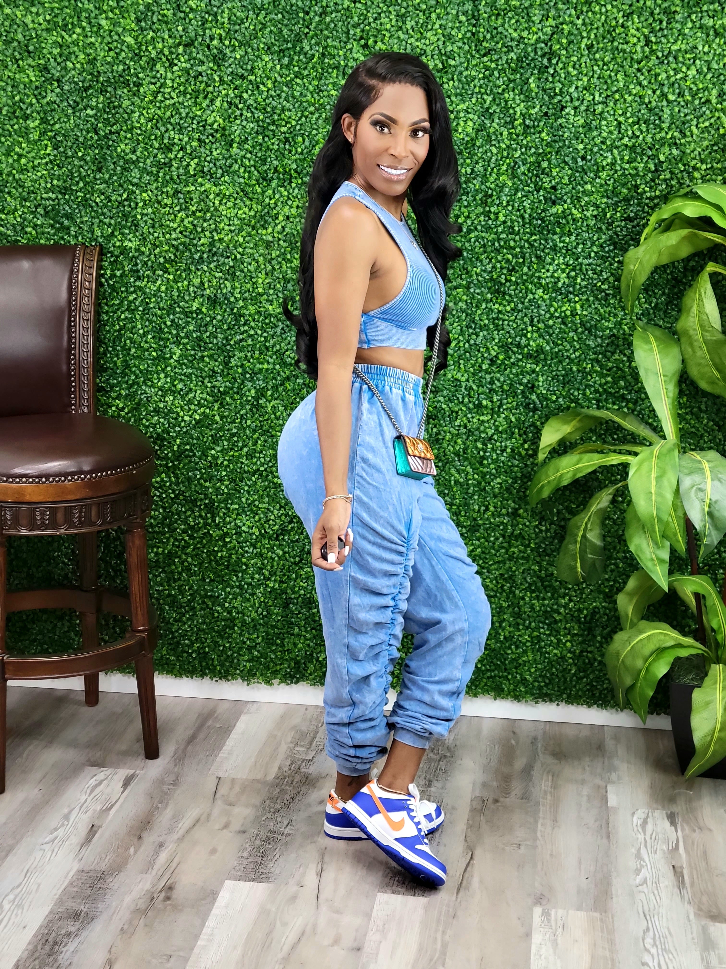 Kelsea Jogger Set (Blue)