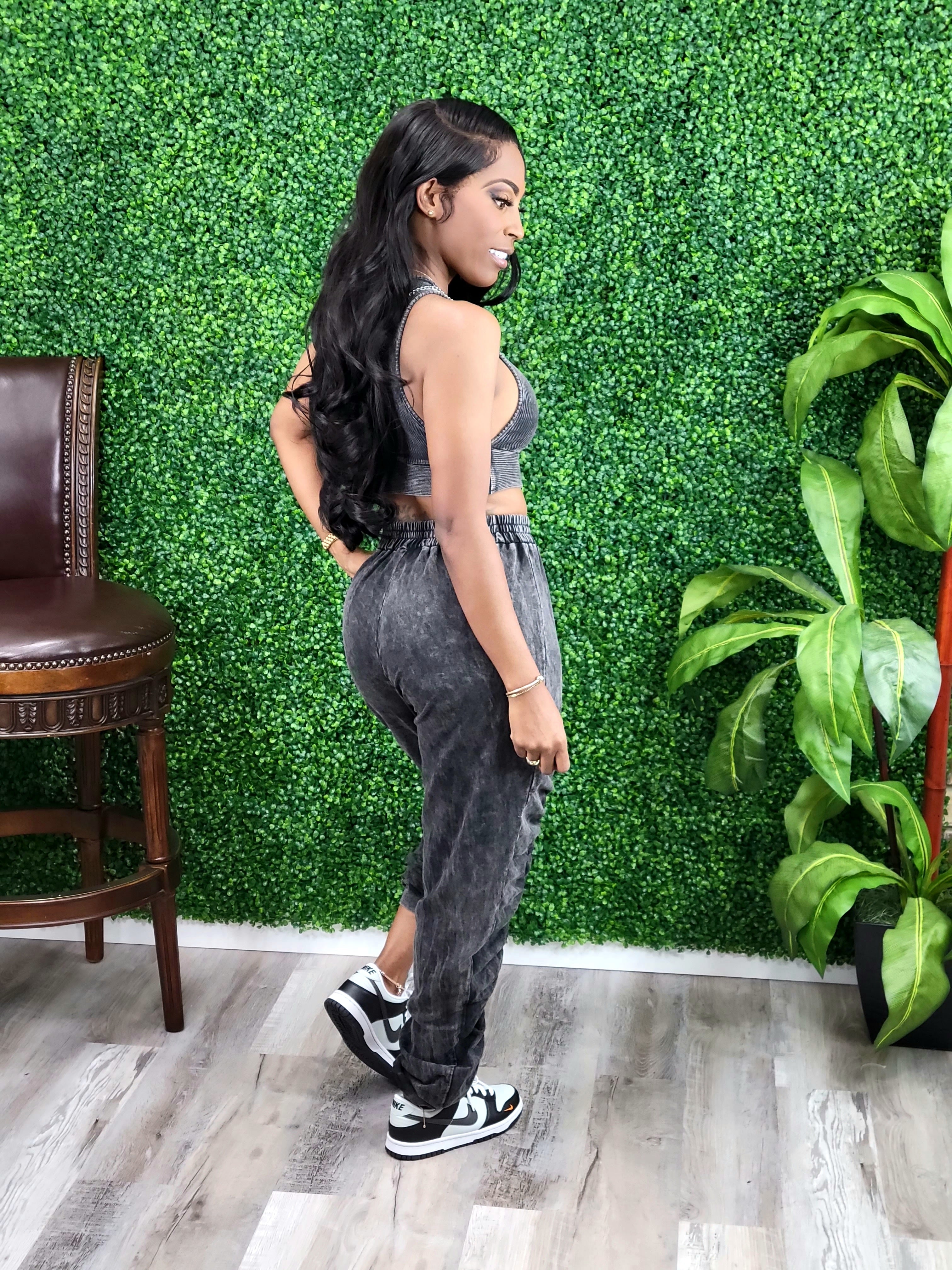 Kelsea Jogger Set (Black)