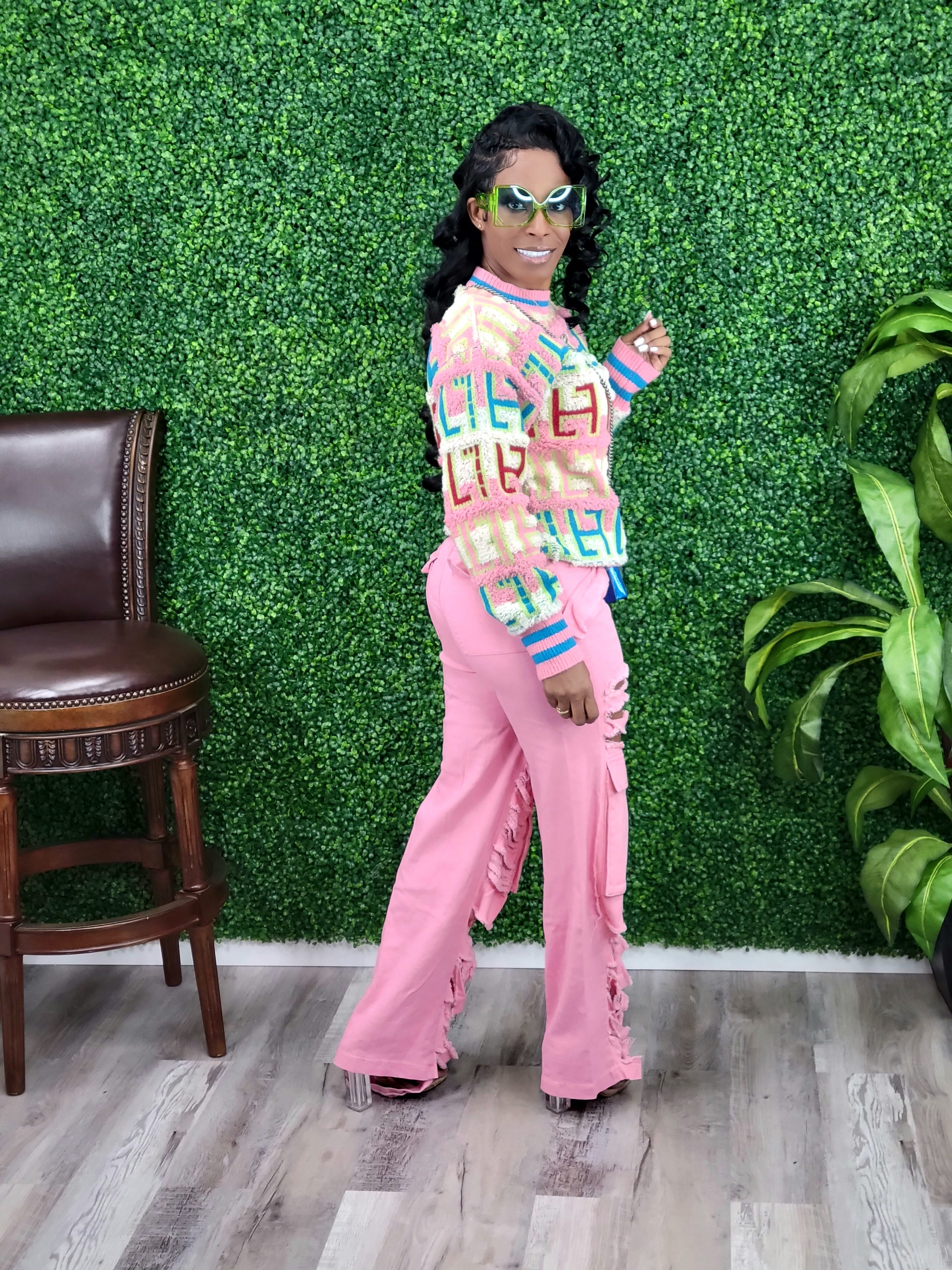 Always Extra Sweater (Pink)