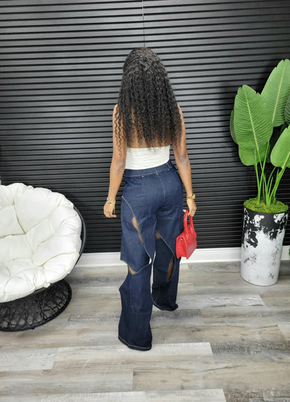 Got Me Twisted Jeans - Laine Collection