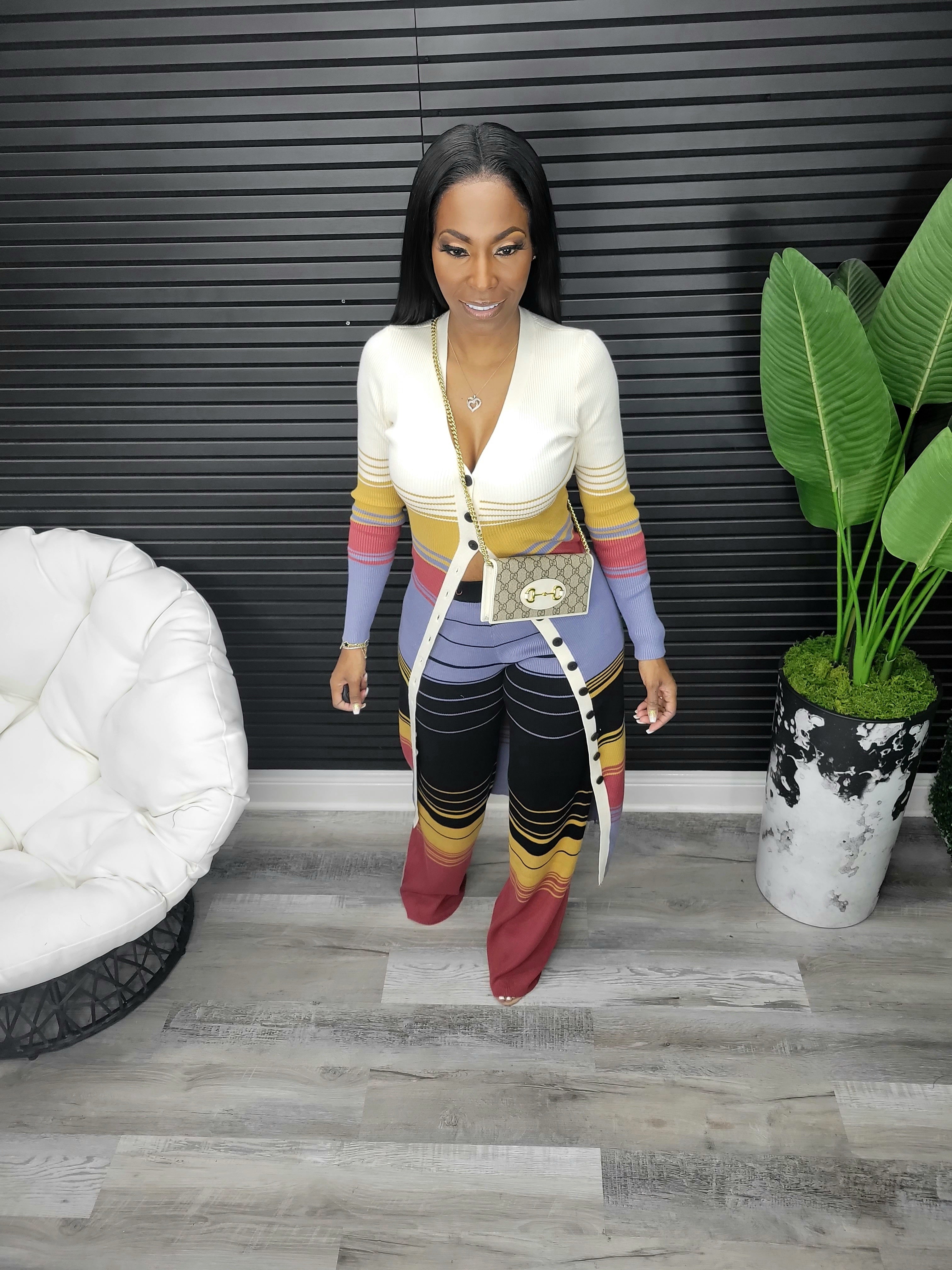 Hot Demand Dress/Pant Set