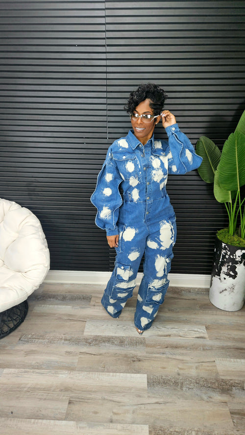 Bitter Sweet Jumpsuit(Tie Dye) - Laine Collection