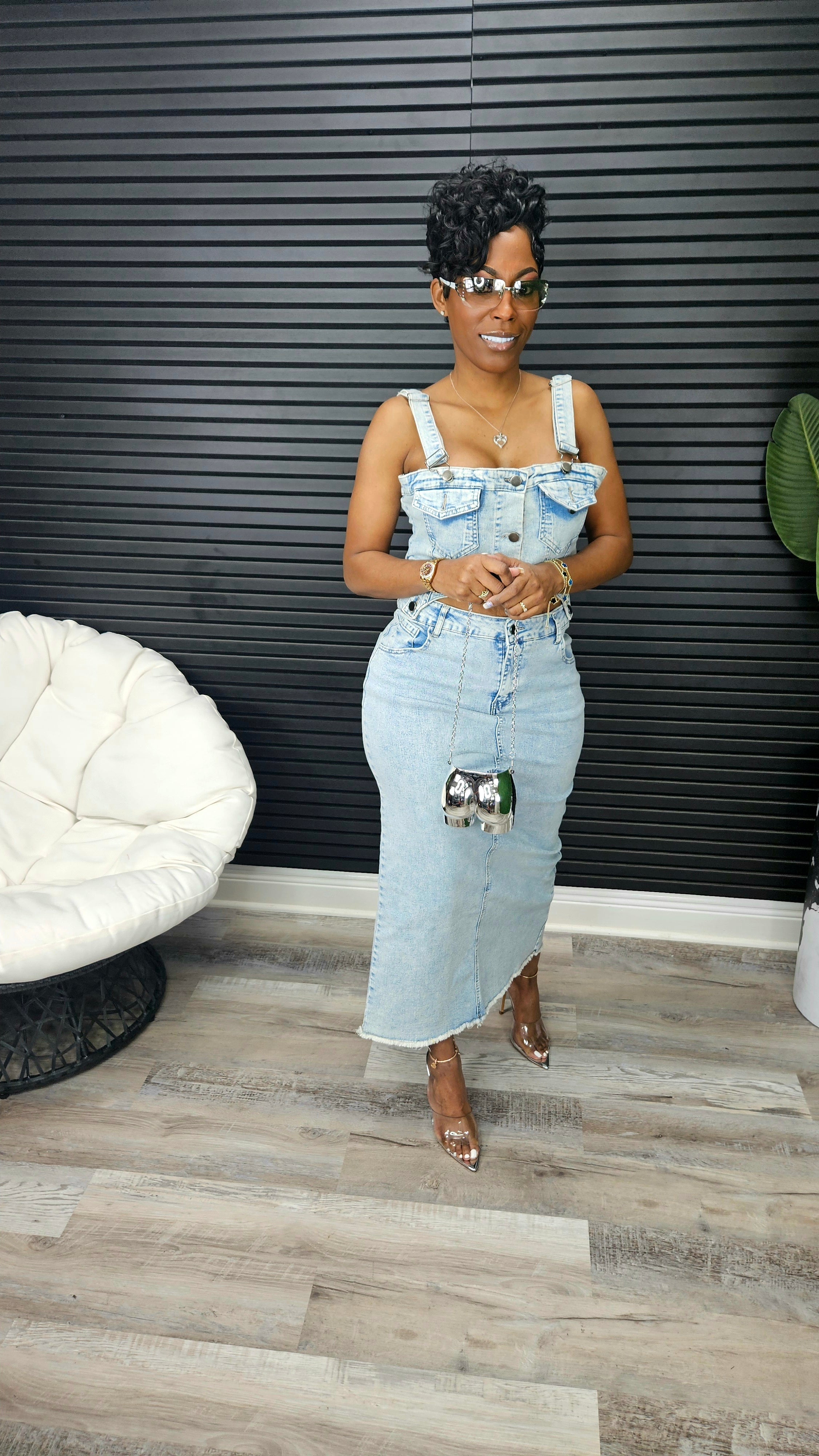 She's A Go Skirt Set