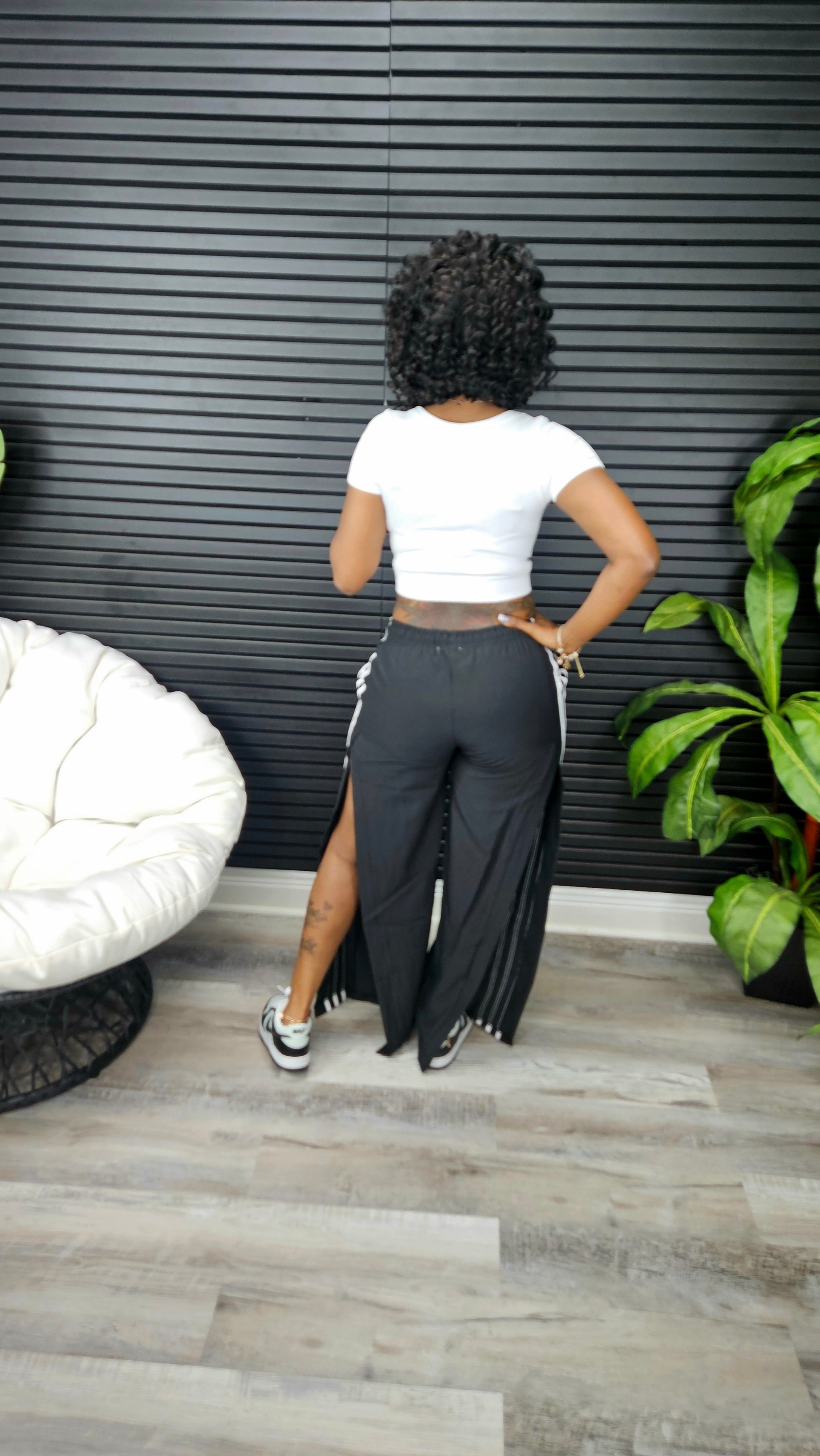 "Turn The Temp Up" Pant(Black) - Laine Collection