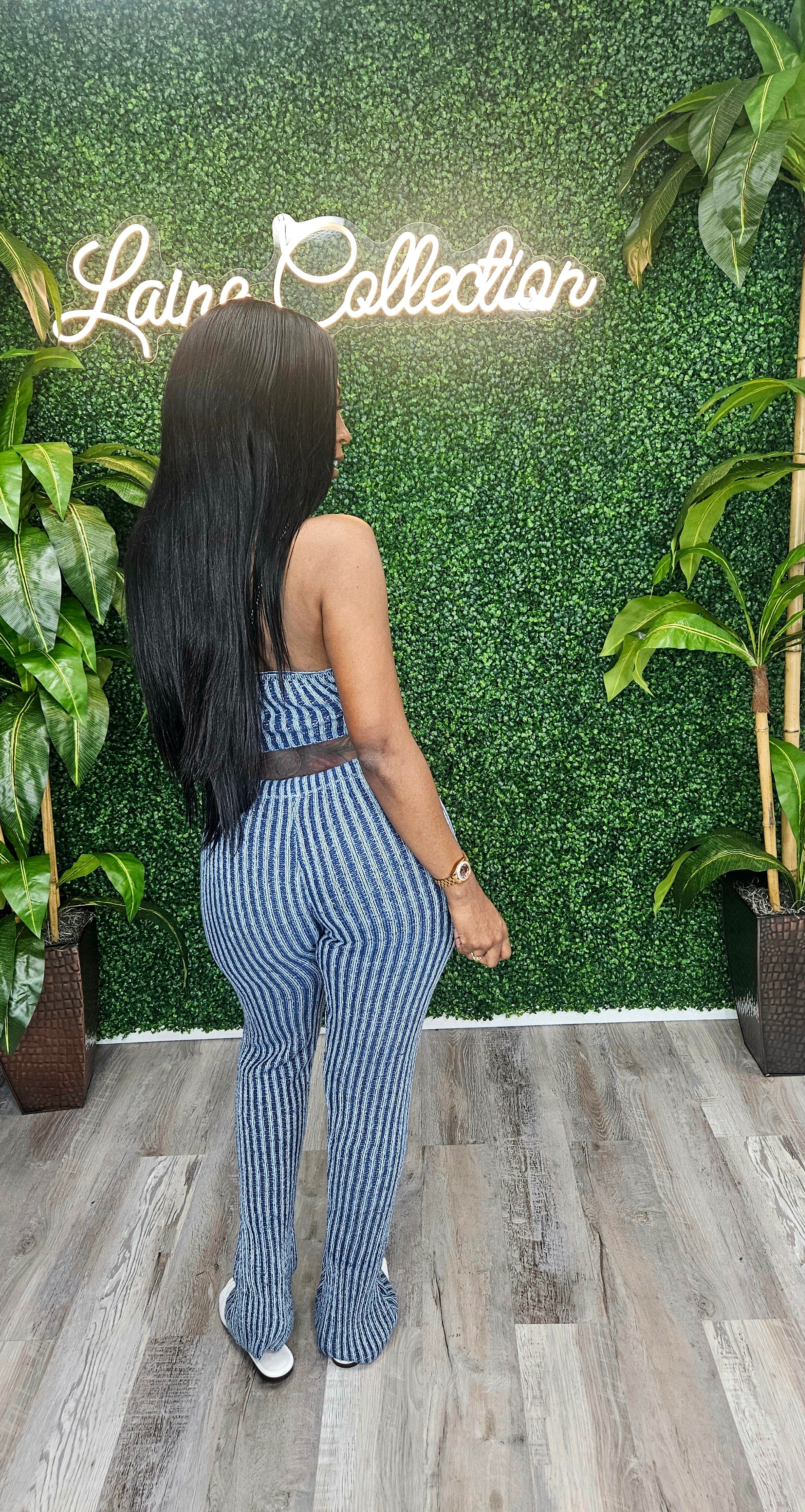 "Wrong Way" Pant Set