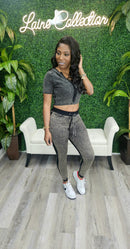 "Always A Flex" Legging Set(Black) - Laine Collection