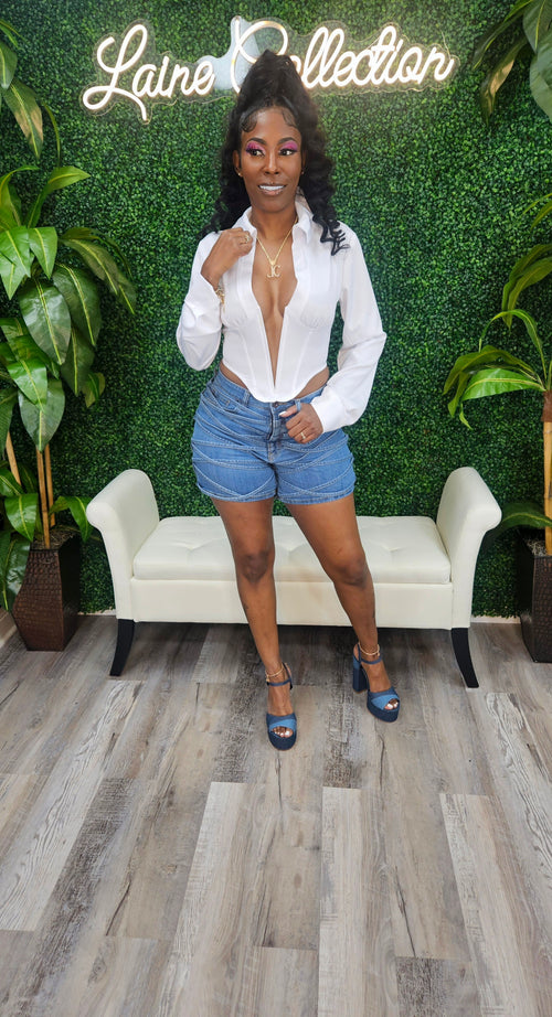 Purpose Over Pleasure Top - Laine Collection