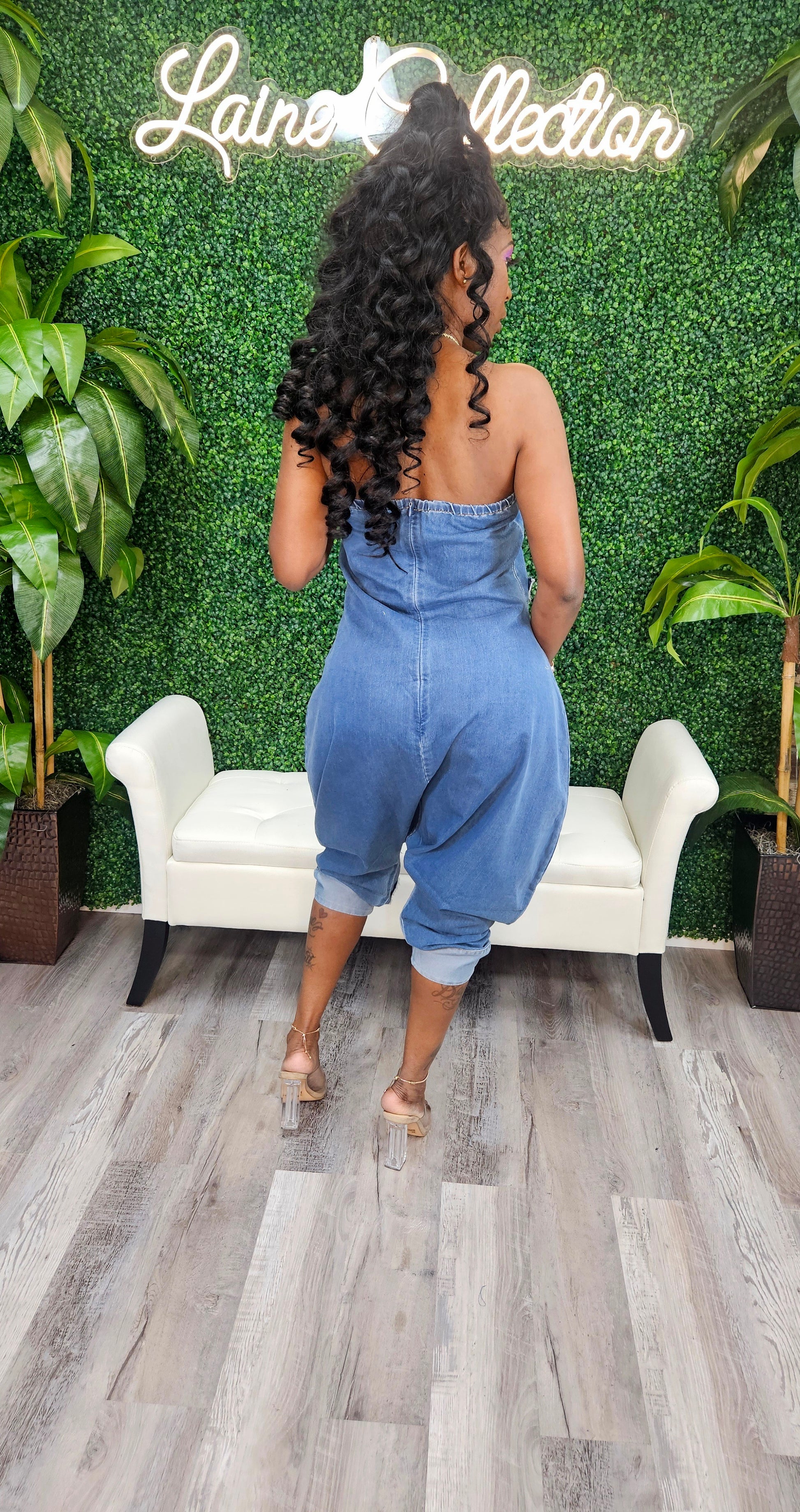 Kiss Me Goodbye Jumpsuit - Laine Collection