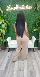 Need You More Pants(Deep Camel) - Laine Collection