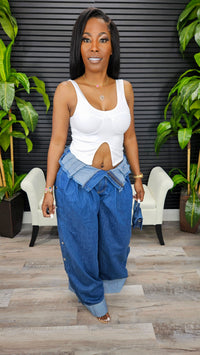Basic Blend Split Top - Laine Collection