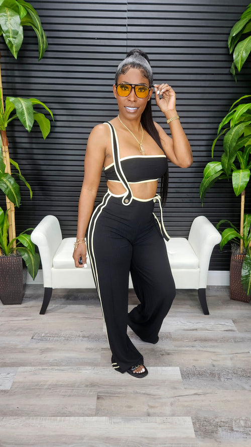 Baddie Fever Jumpsuit Set - Laine Collection