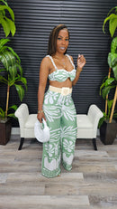 Lady In Charge Pants Set - Laine Collection