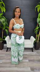 Lady In Charge Pants Set - Laine Collection