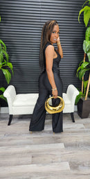 No Invite Jumpsuit(Black) - Laine Collection