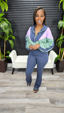 Too Bad Too Bougie Legging Set(Navy)Restock - Laine Collection