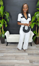 Catch Up Boo Jumpsuit - Laine Collection