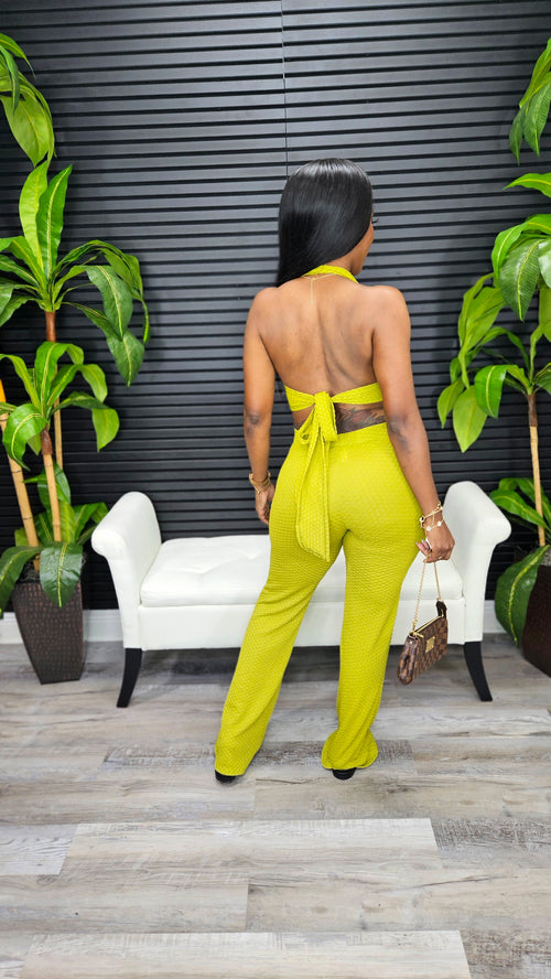 Current Mood Pants Set(Moss) - Laine Collection