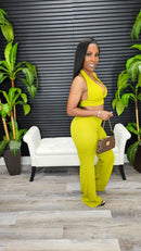 Current Mood Pants Set(Moss) - Laine Collection