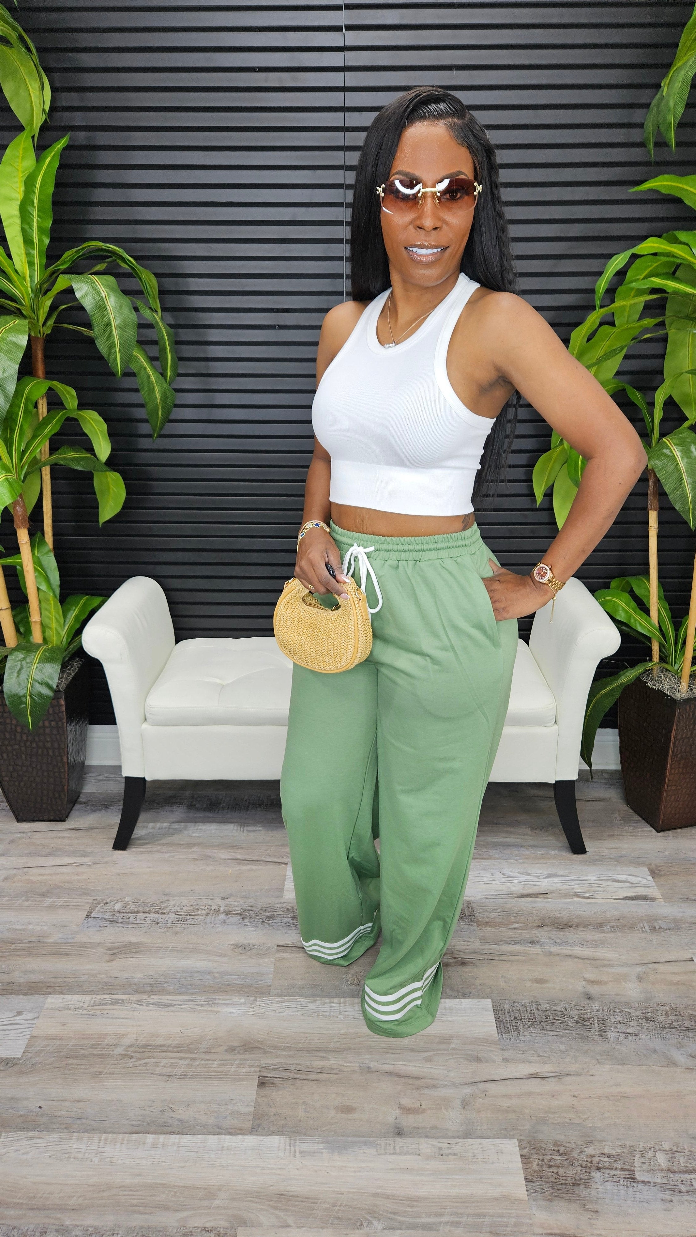 Nothing Better Pants(Olive)