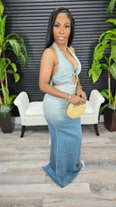 Miracle Denim Dress - Laine Collection