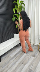 Look For Me Jumpsuits(Rust) - Laine Collection
