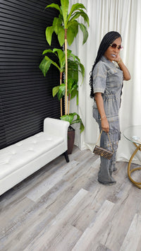 Rih Denim Jumpsuit - Laine Collection