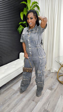 Rih Denim Jumpsuit - Laine Collection