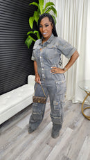 Rih Denim Jumpsuit - Laine Collection