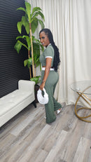Play Nice Pants Set(Olive) - Laine Collection