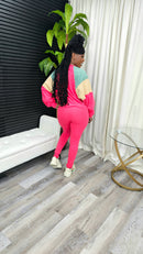 Just For Fun Legging Set(Super Coral) - Laine Collection