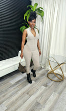Change My Heart Jumpsuit(Brown) - Laine Collection