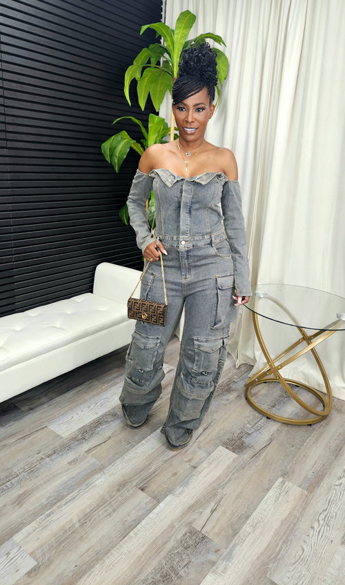 Bet On Me Jumpsuit - Laine Collection