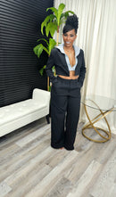 Can't Replace You Pants Set(Black) - Laine Collection