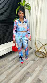 Color My World Pants Set - Laine Collection
