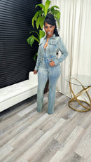 Taking Notes Jumpsuit - Laine Collection