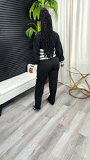 It's Your Moment Pants Set(Black) - Laine Collection