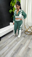 It's Your Moment Pants Set(Green) - Laine Collection