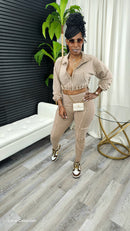 Everything You Need Legging Set(Mocha) - Laine Collection