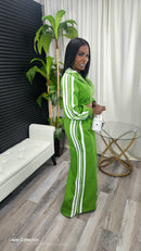 Emma Sweatpants Set(Moss Green) - Laine Collection