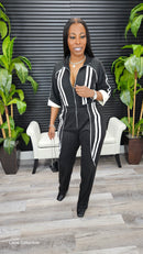 Match Made Jumpsuit(Black) - Laine Collection