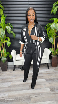 Match Made Jumpsuit(Black) - Laine Collection